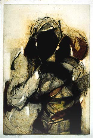 Two Embracing Figures